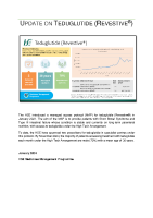 Teduglutide (Revestive®) Data Snapshot (January 2024) front page preview
              
