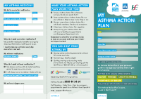 My Asthma Action Plan Asthma Society of Ireland front page preview
              