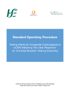 CMV Standard Operating Procedure front page preview
              