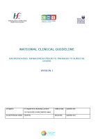 National Clinical Guideline Gastroschisis: Management prior to transfer to surgical centre front page preview
              
