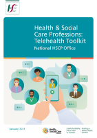 HSCP Telehealth Toolkit (HSE, 2021) front page preview
              