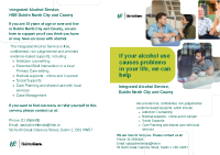 Integrated Alcohol Service Leaflet front page preview
              