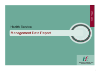 April 2014 Management Data Report front page preview
              