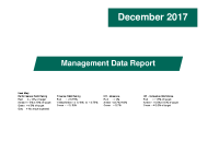 December 2017 Management Data Report front page preview
              