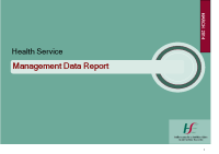 March 2014 Management Data Report front page preview
              