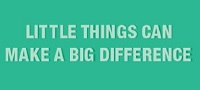 Little Things banner
