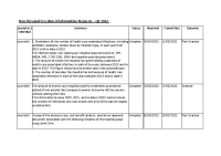 UL Hospitals Group non-personal FOI decisions Q2 2022 front page preview
              