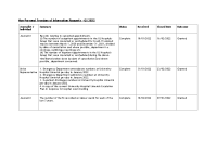 ULHG Non personal FOI decisions - Q1 2022 front page preview
              