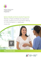 Review of NMES Communication in Healthcare - NHCP front page preview
              