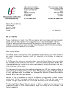 PQ 15694-19 - Pearse Doherty front page preview
              