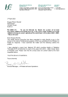 PQ 12669-23 - Róisín Shortall front page preview
              