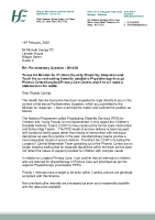 PQ 2615-25 - Micheál Carrigy front page preview
              