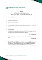 Agenda - Regional Health Forum South West - 02 October 2025 front page preview
              