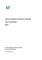 National Radiation Protection Committee report 2024 front page preview
              