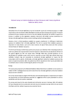 National Survey to establish guidance on Open Disclosure and Clinically Significant Radiation Safety Events front page preview
              