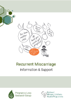 Recurrent Miscarriage Booklet front page preview
              
