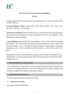 HSE Planning and Performance Committee Minutes 21st April 2023 front page preview
              