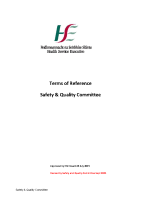 Safety and Quality Committee Terms of Reference front page preview
              