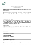 Minutes HSE Board Meeting 2nd September 2022 front page preview
              