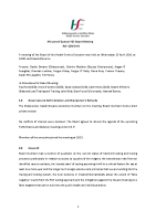 Minutes of HSE Board Meeting 15 April 2020 front page preview
              