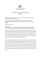 Minutes of HSE Board Meeting 16 March 2020 front page preview
              