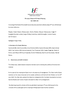 Minutes of HSE Board Meeting 17th June 2020 front page preview
              