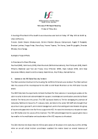 Minutes of HSE Board Meeting 21 May 2021 front page preview
              