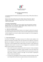 Minutes of HSE Board Meeting 22nd May 2020 front page preview
              