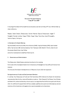 Minutes of HSE Board Meeting 26th June 2020 front page preview
              