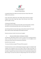 Minutes of HSE Board Meeting 27 March 2020 front page preview
              