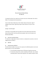 Minutes of HSE Board Meeting 8 April 2020 front page preview
              