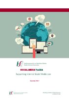 Social Media Toolkit - Supporting internal social media use Dec 2017 front page preview
              