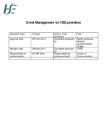 Event Managment at HSE Premises Protocol front page preview
              