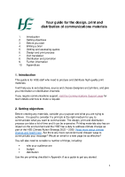 Print Design And Distribution Of Communications Materials Guidelines front page preview
              