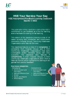 HSE National Anonymised Feedback Learning Casebook Q3 2022 front page preview
              