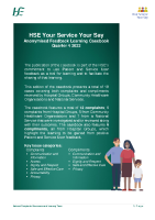 HSE National Anonymised Feedback Learning Casebook Quarter 4 2022 front page preview
              