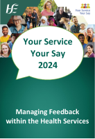 Your Service Your Say Activity Report 2024 front page preview
              