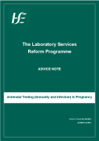 Antenatal Testing (Immunity and Infection) In Pregnancy front page preview
              