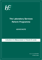 Indications for Measurement of Vitamin D levels front page preview
              