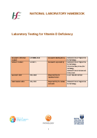 Lab Testing for Vit D Deficiency front page preview
              