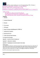 NCD19-012-001 NTAG: Plan for IBTS, HSE and Hospitals in the Republic of Ireland to address Red Cell Shortages front page preview
              