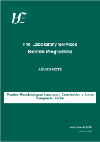Routine Microbiological Laboratory Examination of Urine Samples in Adults front page preview
              
