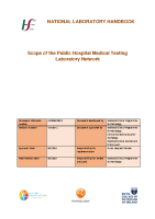 Scope of the Public Hospital Laboratory Network front page preview
              
