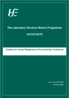 Testing for Acute Respiratory Virus Infection front page preview
              