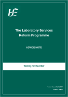 Testing for HLA B27 front page preview
              