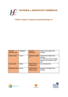 Torch Testing in Obstetrics and Neonatology front page preview
              