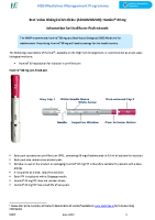 BVB Medicine Humira 80 mg Product Information Sheet front page preview
              