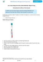 BVB Medicine Yuflyma 80 mg Product Information Sheet front page preview
              