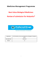 MMP Report BVB Medicine Hukyndra May 2023  front page preview
              