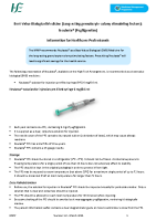 BVB Neulasta Product Information Sheet front page preview
              